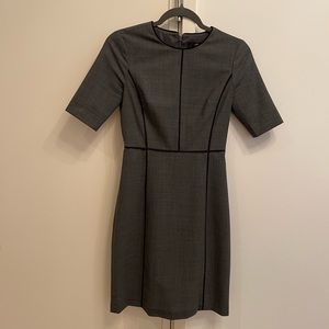 J.Crew wool blend short sleeve shift dress P00